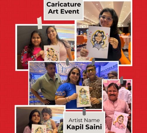 Sketched & Smiling – A Live Caricature Night at The Capita